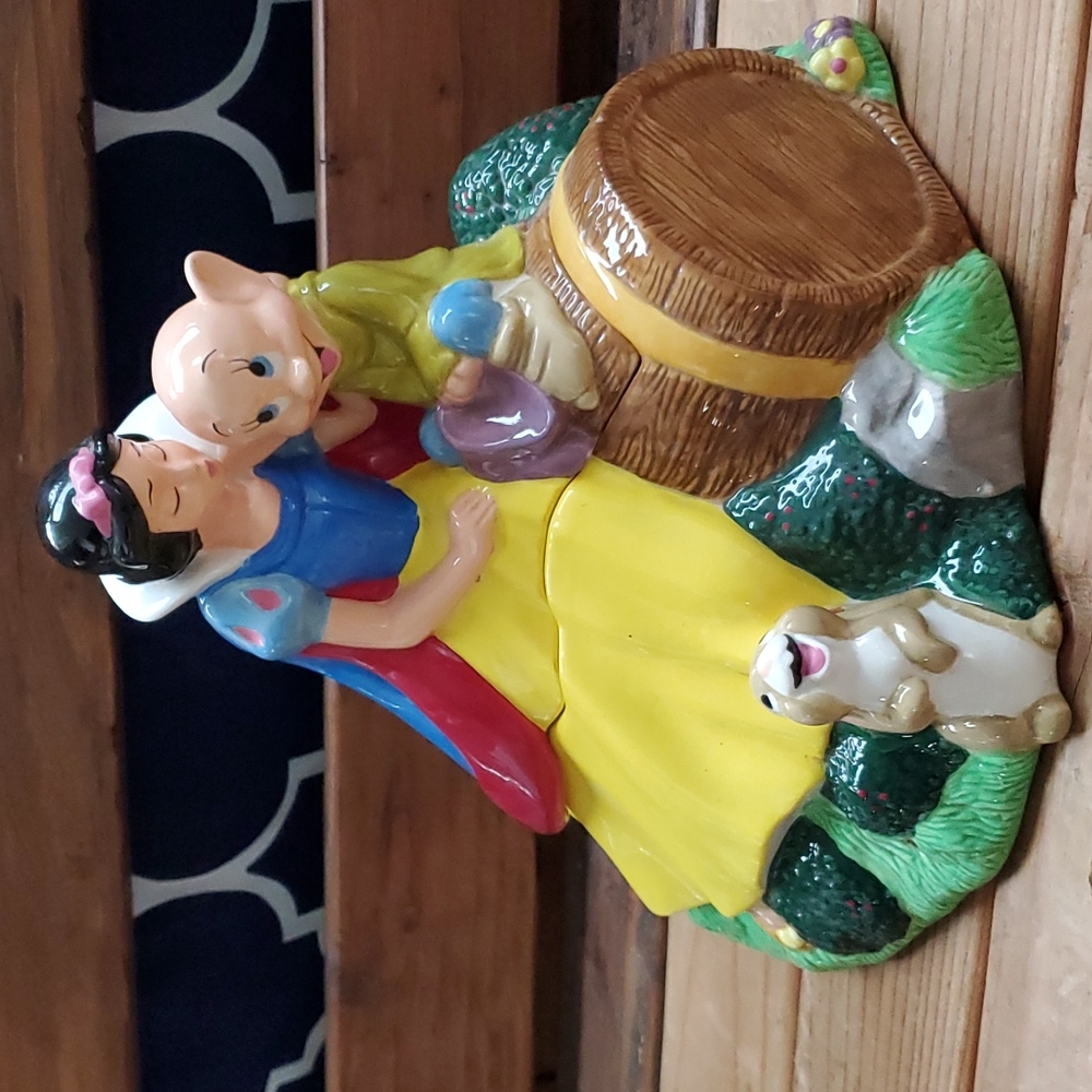 Retro Disney Snow white cookie jar